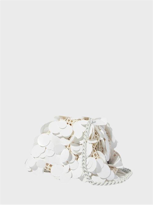 Clutch ricamata con maxi paillettes MARIA LA ROSA | 2002